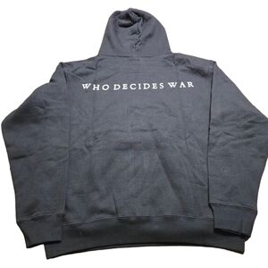 Who Decides War Stained Glass Hoodie Small New